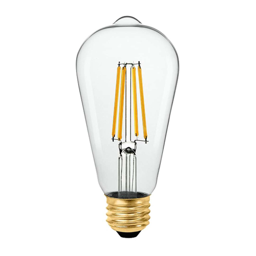 LED ST19 Clear Vintage Filament Lamp - 7W - 3000K