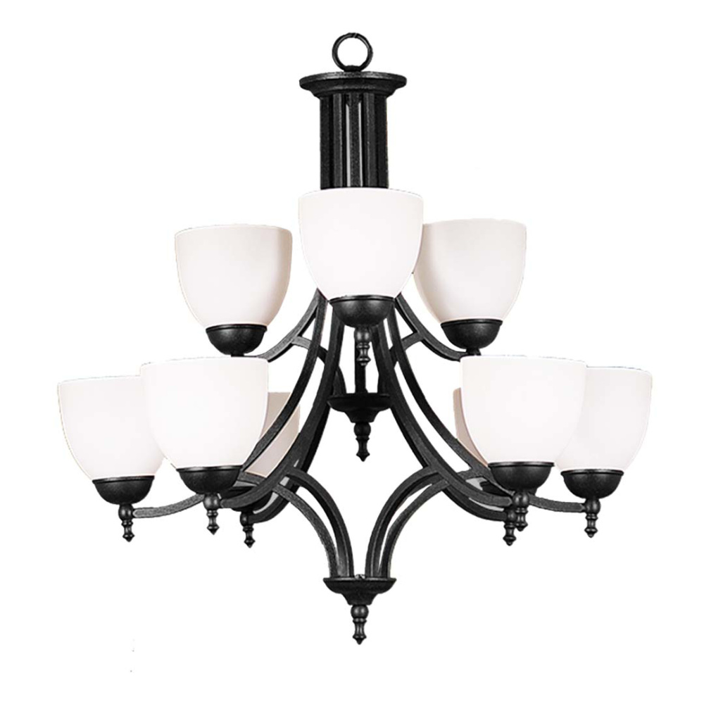 Fort Worth Upgrade 9-Light Chandelier - MB