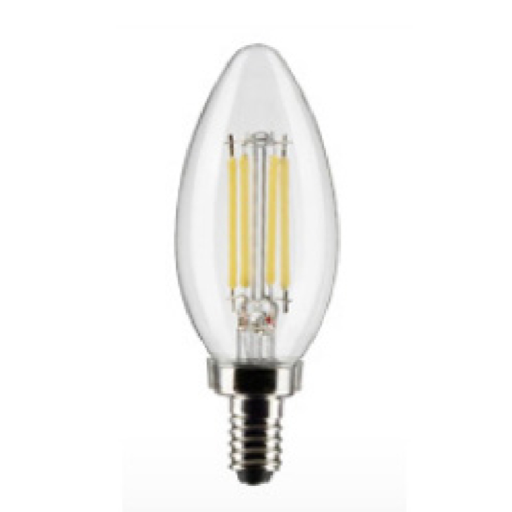 8W B10 Torpedo Candle LED Lamp 3000K Dimmable