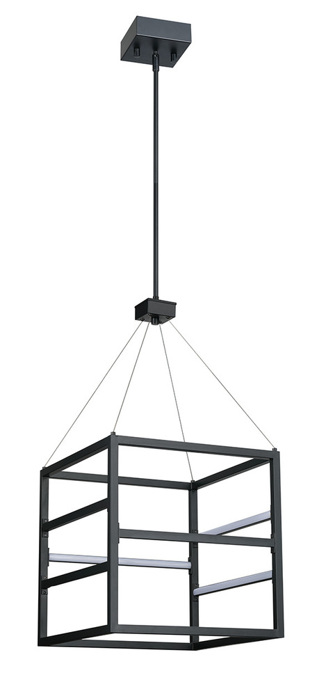 Vivio Tivoli large LED 18" Square Pendant - MB 35W 4000K