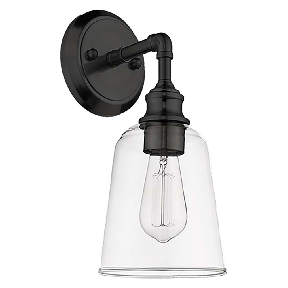 Vivio Milla 1-Light Sconce/Vanity - Matte Black