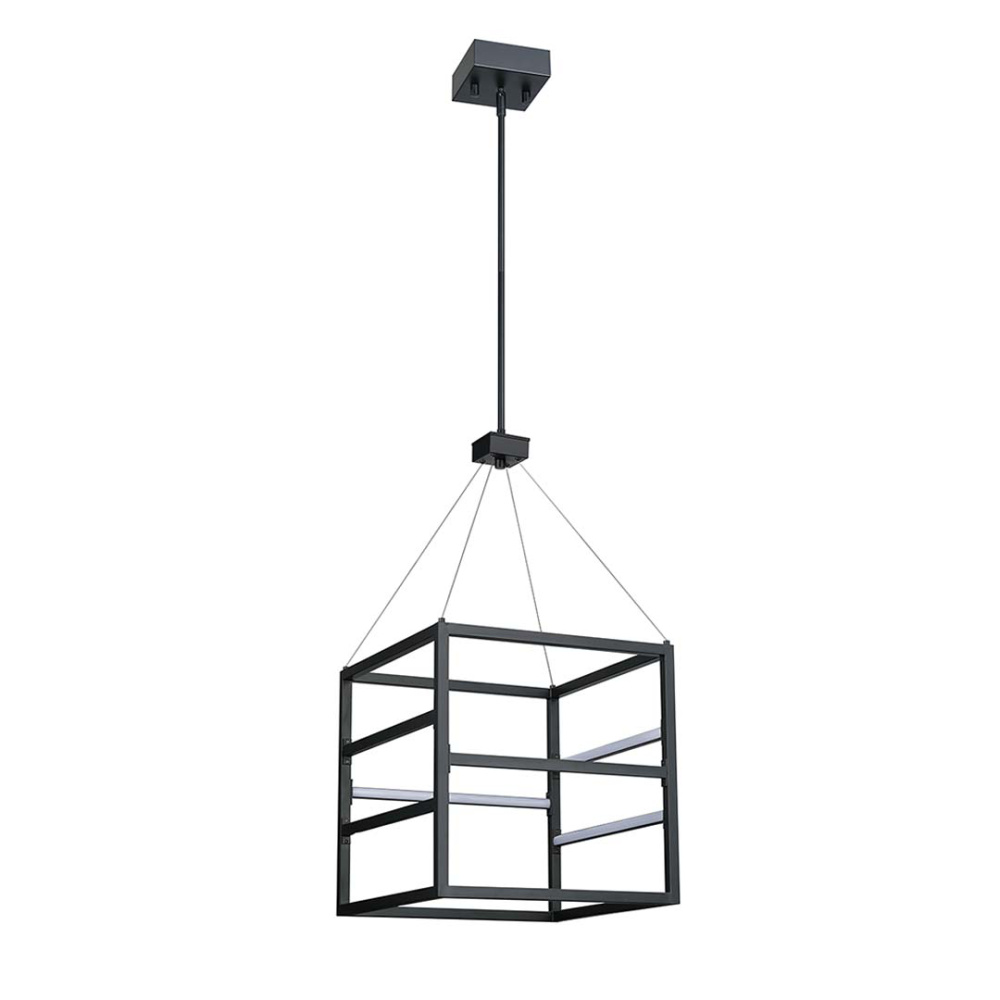 Vivio Tivoli large LED 18" Square Pendant - MB 35W 4000K