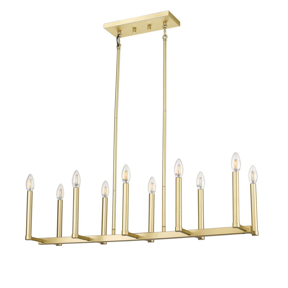 Vivio Kosi 10-Light Candelabra Island Pendant - CG