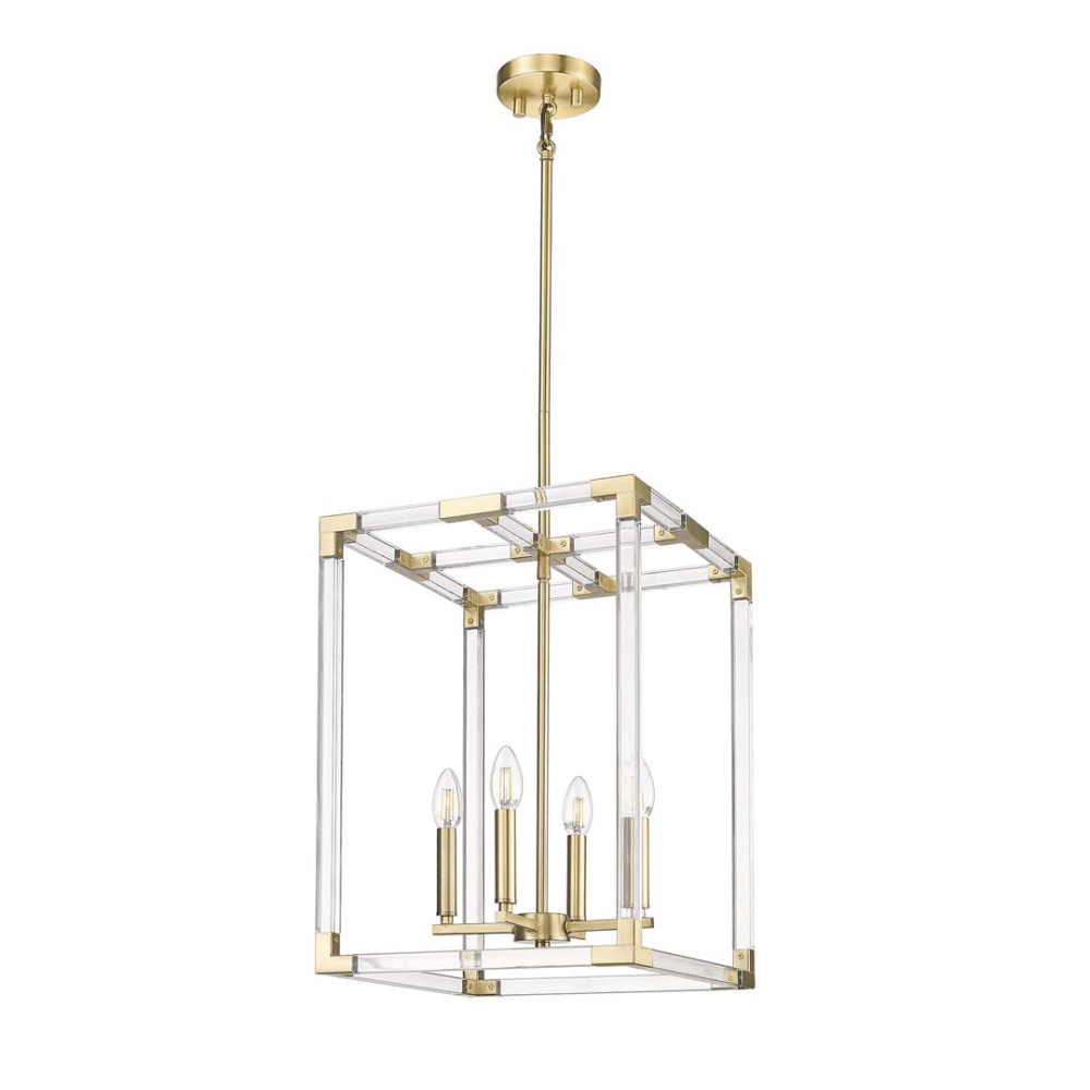 Vivio Neva 4-Light Acrylic Pendant - MG