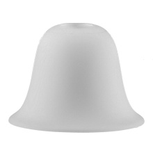 HOMEnhancements 14520 - Alpine Style Chandelier Glass - White