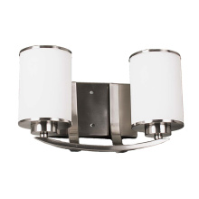 HOMEnhancements 16431 - Lexington 2-Light White Glass Vanity - NK