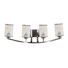 HOMEnhancements 19142 - Lexington 4-Light Clear Glass Vanity - NK