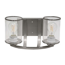 HOMEnhancements 19148 - Lexington 2-Light Clear Glass Vanity - NK