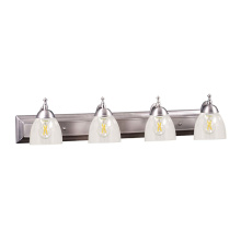HOMEnhancements 19232 - Dallas 4-Light Clear Vanity - NK