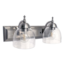 HOMEnhancements 19238 - Dallas 2-Light Clear Vanity - NK