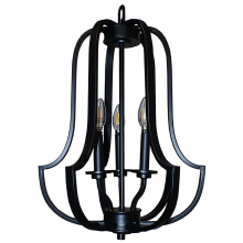 HOMEnhancements 19422 - Lexington 3-Light Entry Cage - MB
