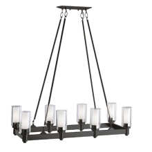 HOMEnhancements 19485 - Sonora 8-Light Island Pendant - MB