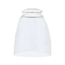 HOMEnhancements 19749 - 2.25" Clear Ufan Glass - Smooth - No Flare