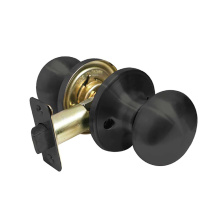 HOMEnhancements 20499 - Mushroom Passage Knob, Matte Black (US19)