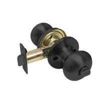 HOMEnhancements 20502 - Mushroom Privacy Knob, Matte Black (US19)