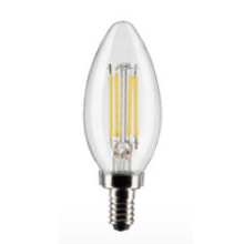 HOMEnhancements 21651 - 8W B10 Torpedo Candle LED Lamp 3000K Dimmable