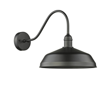 HOMEnhancements 70067 - Vivio- Gia 1-Light Gooseneck Barn Light- Matte Black Finish