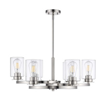 HOMEnhancements 70007 - Vivio Jonna 6-Light Chandelier - Chrome