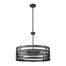 HOMEnhancements 70253 - Vivio Venice 4-Light Round Ring Chandelier - MB E26