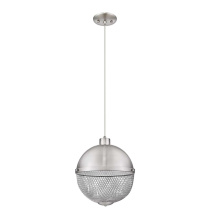 HOMEnhancements 70259 - Vivio Parma 1-Light Metal and Mesh Globe Pendant - NK E26