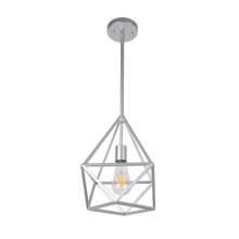 HOMEnhancements 70301 - Vivio Vega 1-Light Cage Pendant - Silver