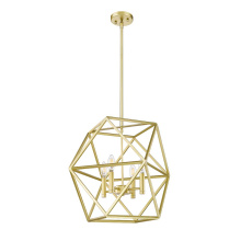 HOMEnhancements 70364 - Vivio Solano 4-Light 20" Geometric Pendant - CG