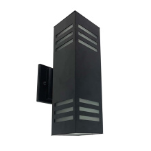 HOMEnhancements 70499 - Vivio Aiken 13" Up/Down Slotted Patio Light - MB(E26)