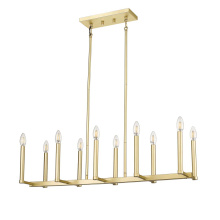 HOMEnhancements 70535 - Vivio Kosi 10-Light Candelabra Island Pendant - CG