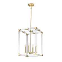 HOMEnhancements 70556 - Vivio Neva 4-Light Acrylic Pendant - MG