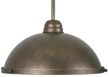 HOMEnhancements 14226 - 13' Metal Dome Pendant Cover - Frosted Glass - RB