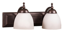 HOMEnhancements 16320 - Austin 2-Light White Vanity - RB