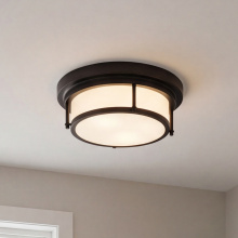 Savoy House Meridian M60062MBK - 2-Light Ceiling Light in Matte Black