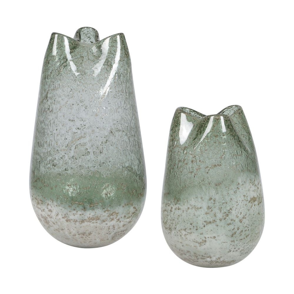 Uttermost Chianti Seeded Glass Vases Set/2