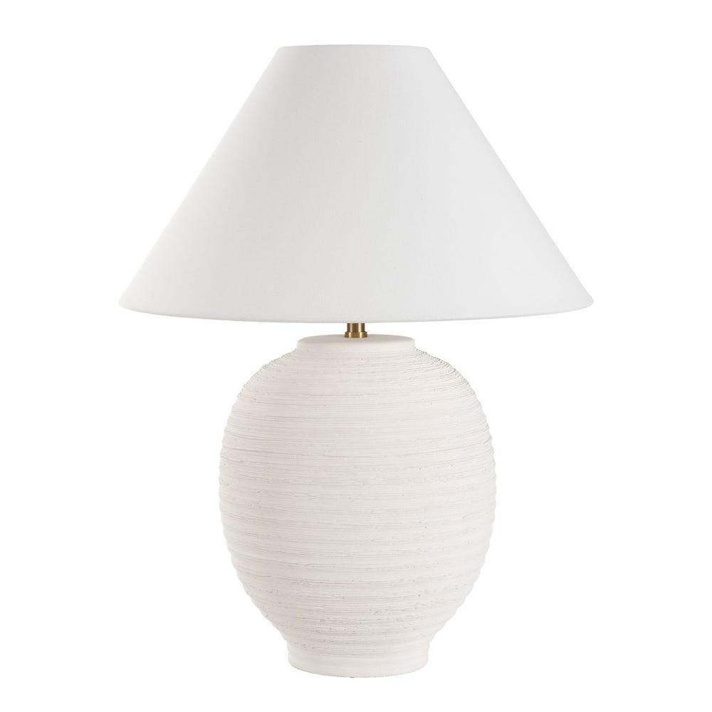 Uttermost Rocio Ceramic White Table Lamp