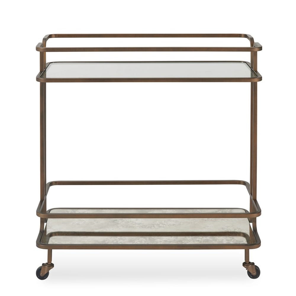 Uttermost Erivo Bronze Bar Cart