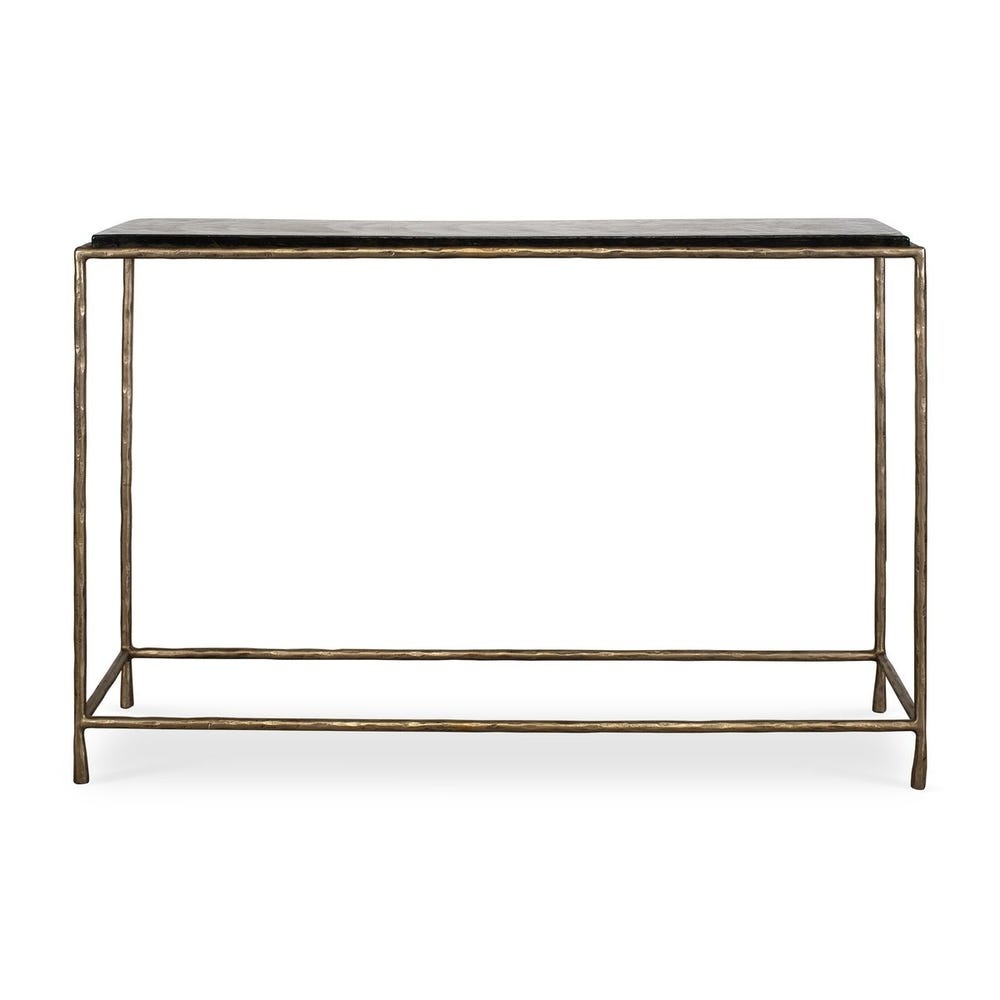Uttermost Ovard Minimalist Metal Console Table