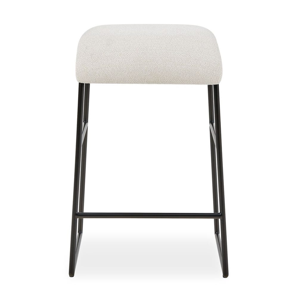 Uttermost Arcane Ecru Counter Stool
