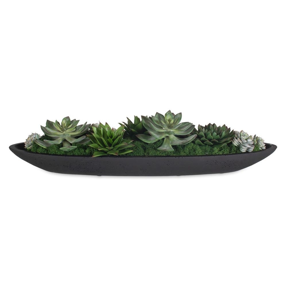 Uttermost Verde Succulent Centerpiece In Bowl
