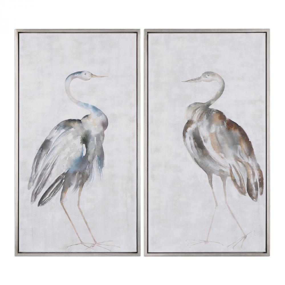 Uttermost Summer Birds Framed Art S/2