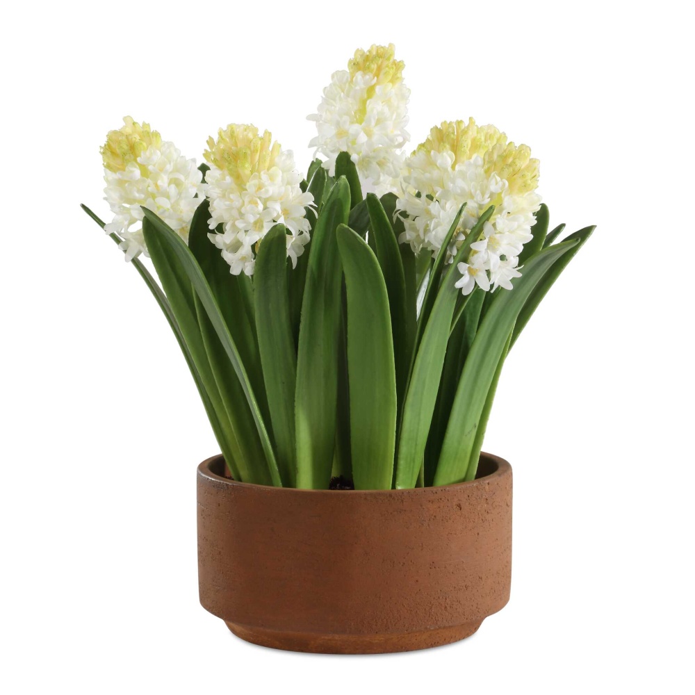Uttermost Sincerity Potted Hyacinth Plant