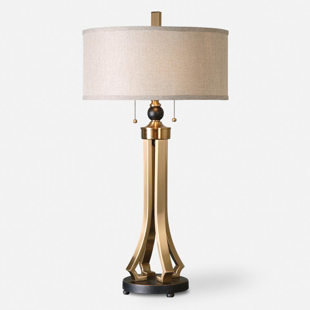 Uttermost Selvino Brushed Brass Table Lamp