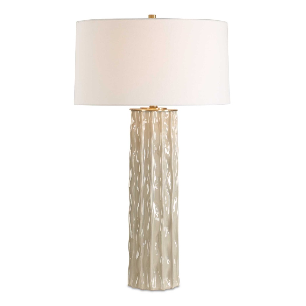 Uttermost Parilli Taupe Gray Table Lamp