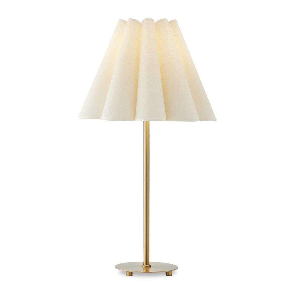 Uttermost Lilabet Fluted Shade Table Lamp