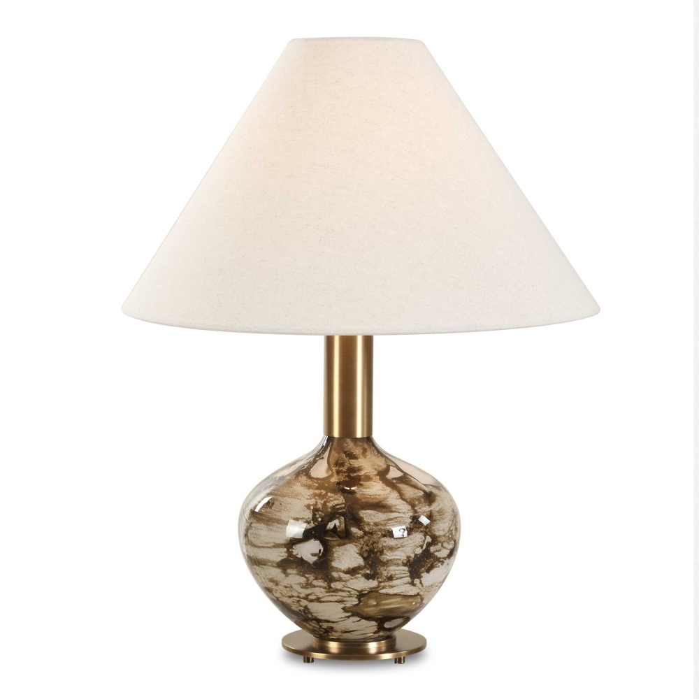 Uttermost Montagu Dark Brown Table Lamp