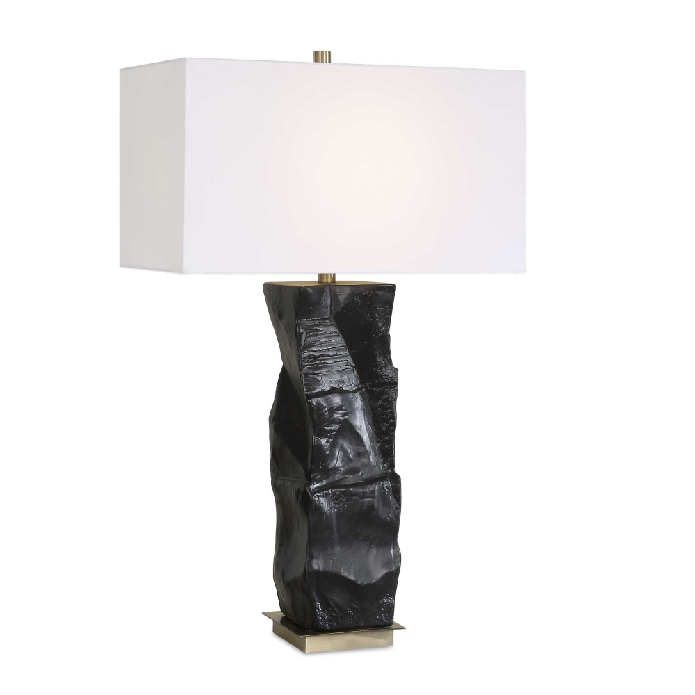 Uttermost Altaria Black Table Lamp