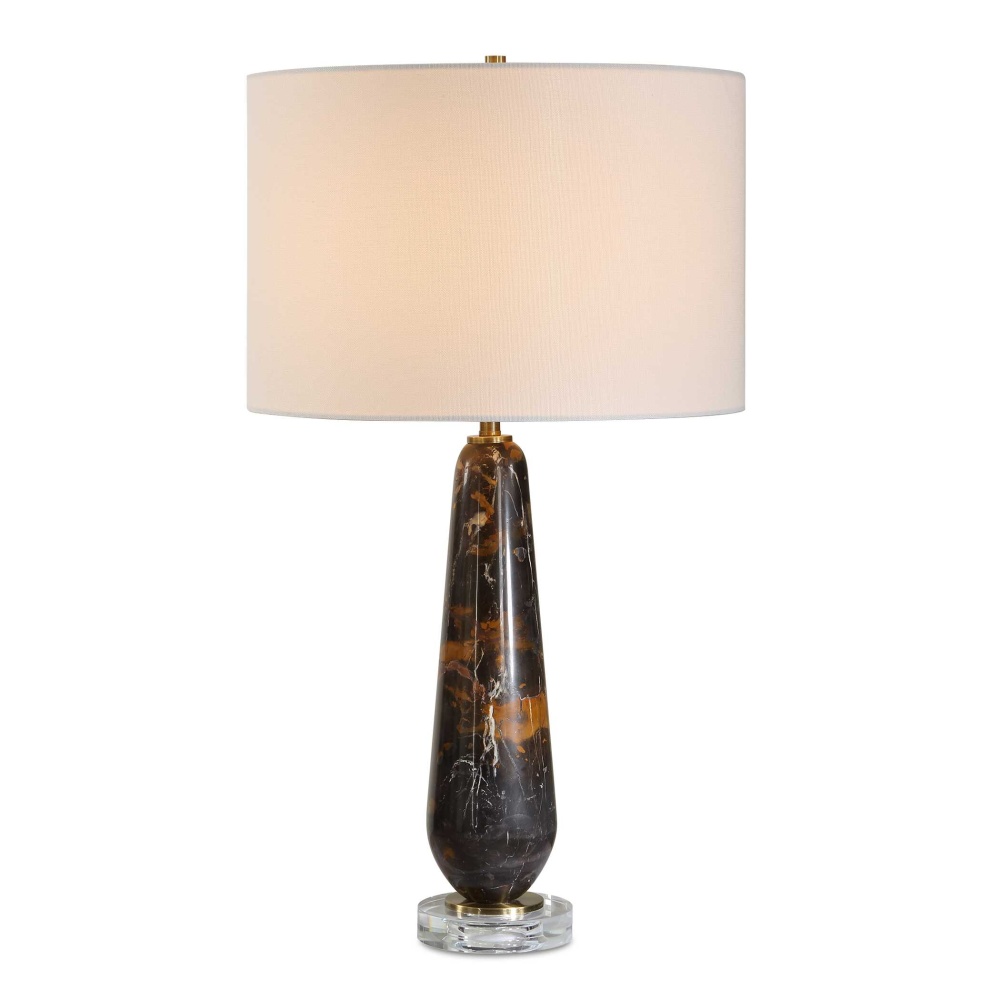Uttermost Dames Dark Marble Table Lamp