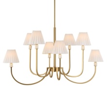 Uttermost 21406 - Uttermost Poppins 8 Light Brass Chandelier