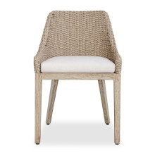 Uttermost 53107 - Uttermost Paloma Outdoor Wicker Dining Chair