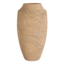 Uttermost 18267 - Uttermost Sandstone Flow Large Terracotta Vase