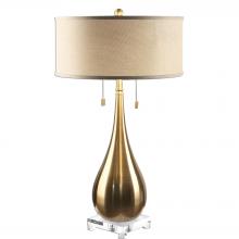 Uttermost 27048-1 - Uttermost Lagrima Brushed Brass Lamp